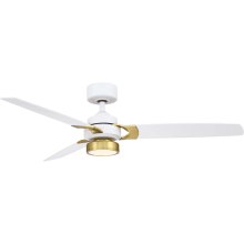 Amped 52" 3 Blade Indoor / Outdoor Smart LED Hanging Ceiling Fan