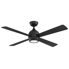 Kwad 52" 4 Blade Indoor LED Ceiling Fan with Remote Control