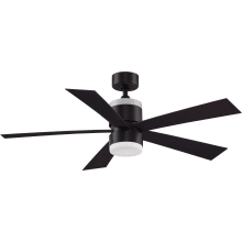 Torch 52" 5 Blade Indoor Ceiling Fan - Light Kit and Remote Included