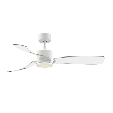 SculptAire 52" 3 Blade Indoor / Outdoor Smart LED Ceiling Fan - Dry Location