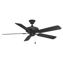 Edgewood 52 52" 5 Blade Indoor / Outdoor Smart Ceiling Fan - Wet Rated
