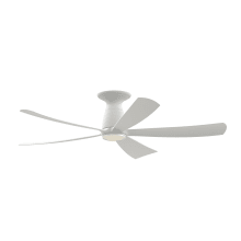 Kute5 52" 5 Blade Indoor / Outdoor Smart LED Ceiling Fan