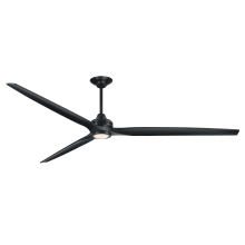 Spitfire DC 96" 3 Blade Indoor / Outdoor Smart LED Hanging Ceiling Fan