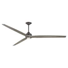 Spitfire DC 96" 3 Blade Indoor / Outdoor Smart LED Hanging Ceiling Fan