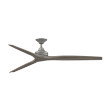 Spitfire DC 72" 3 Blade Indoor / Outdoor Smart Hanging Ceiling Fan