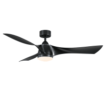 Klear 56" 3 Blade Indoor / Outdoor Smart LED Ceiling Fan