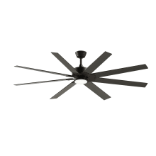 Levon Custom 72" 8 Blade LED Indoor Ceiling Fan with Remote Control