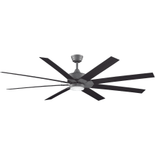 Levon Custom 72" 8 Blade LED Indoor Ceiling Fan with Remote Control