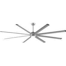 Stellar Custom 96" 8 Blade Indoor / Outdoor DC Motor Ceiling Fan - Remote Control and LED Light Kit Included
