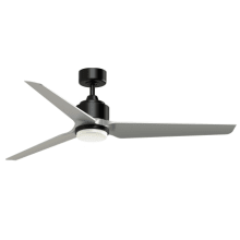 TriAire Custom 60" 3 Blade Indoor / Outdoor LED Ceiling Fan with Remote Control