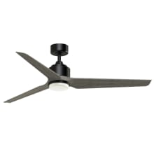 TriAire Custom 60" 3 Blade Indoor / Outdoor LED Ceiling Fan with Remote Control