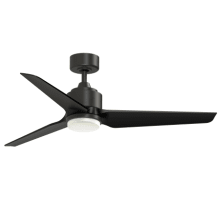 TriAire Custom 52" 3 Blade Indoor / Outdoor LED Ceiling Fan with Remote Control