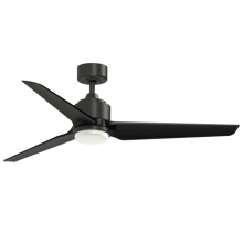 TriAire Custom 56" 3 Blade Indoor / Outdoor LED Ceiling Fan with Remote Control