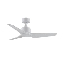 TriAire Custom 44" 3 Blade Indoor / Outdoor Ceiling Fan with Remote Control