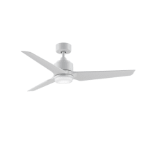 TriAire Custom 52" 3 Blade Indoor / Outdoor LED Ceiling Fan with Remote Control