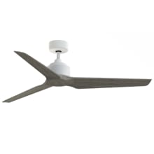 TriAire Custom 56" 3 Blade Indoor / Outdoor Ceiling Fan with Remote Control