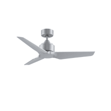 TriAire Custom 44" 3 Blade Indoor / Outdoor Ceiling Fan with Remote Control