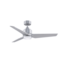TriAire Custom 48" 3 Blade Indoor / Outdoor LED Ceiling Fan with Remote Control