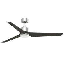 TriAire Custom 60" 3 Blade Indoor / Outdoor LED Ceiling Fan with Remote Control