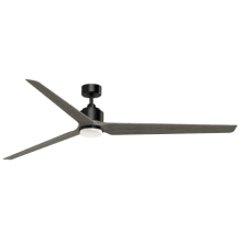 TriAire Custom 84" 3 Blade Indoor / Outdoor LED Ceiling Fan with Remote Control