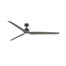 TriAire Custom 84" 3 Blade Indoor / Outdoor LED Ceiling Fan with Remote Control
