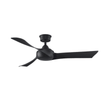 Wrap Custom 52" 3 Blade Indoor / Outdoor Ceiling Fan with Remote Control