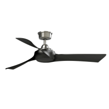 Wrap Custom 52" 3 Blade Indoor / Outdoor Ceiling Fan with Remote Control