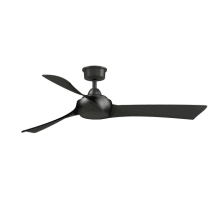 Wrap Custom 56" 3 Blade Indoor / Outdoor Ceiling Fan with Remote Control