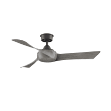 Wrap Custom 48" 3 Blade Indoor / Outdoor Ceiling Fan with Remote Control