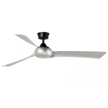 Wrap Custom 64" 3 Blade Indoor / Outdoor Ceiling Fan with Remote Control
