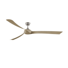 Wrap Custom 84" 3 Blade Indoor / Outdoor Ceiling Fan with Remote Control