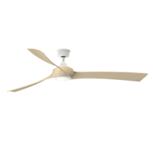Wrap Custom 72" 3 Blade Indoor / Outdoor Smart LED Hanging Ceiling Fan
