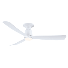 Kute 52" 3 Blade Indoor / Outdoor Smart LED Ceiling Fan