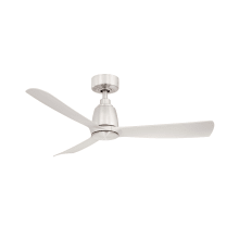 Kute 44" 3 Blade Outdoor Ceiling Fan with Remote Control