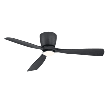 Klinch 52" 3 Blade Indoor / Outdoor Smart LED Hanging Ceiling Fan