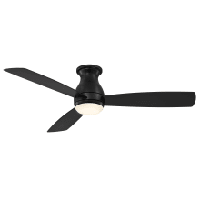 Hugh 52" 3 Blade Outdoor LED Ceiling Fan with Remote Control