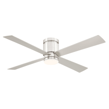 Kwartet 52" 4 Blade Indoor / Outdoor Smart LED Ceiling Fan with Remote Control