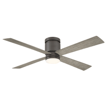 Kwartet 52" 4 Blade Indoor / Outdoor Smart LED Ceiling Fan with Remote Control