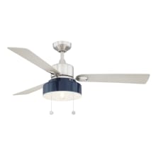 Navy 52" 3 Blade Indoor Smart Ceiling Fan