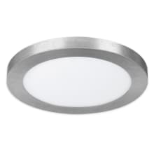 Single Light 12" Wide LED Flush Mount Ceiling Fixture with Selectable Color Temperatures