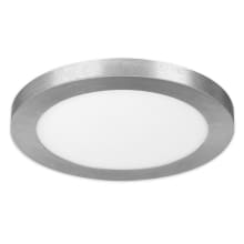 Single Light 14" Wide LED Flush Mount Ceiling Fixture with Selectable Color Temperatures