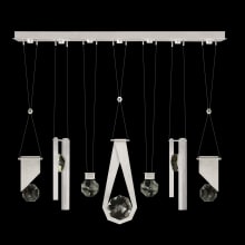 ARIA 14 Light 60" Wide Integrated LED Crystal Pendant