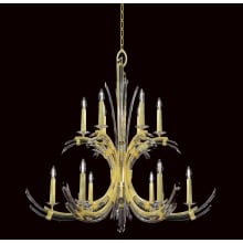 Trevi 12 Light 42" Wide Crystal Abstract Chandelier