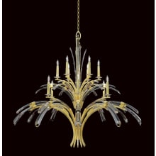 Trevi 12 Light 56" Wide Crystal Abstract Chandelier