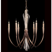 Trevi 6 Light 26" Wide Crystal Candle Style Chandelier