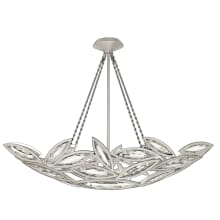 Marquise 7 Light Foyer Pendant with Faceted Crystal Shade