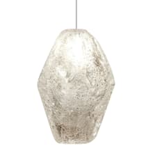 Natural Inspirations 5" Wide LED Crystal Mini Pendant