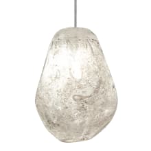 Natural Inspirations 6" Wide LED Crystal Mini Pendant