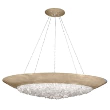 Arctic Halo 3 Light 44" Wide Crystal Pendant