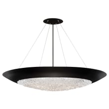 Arctic Halo 3 Light 44" Wide Crystal Pendant